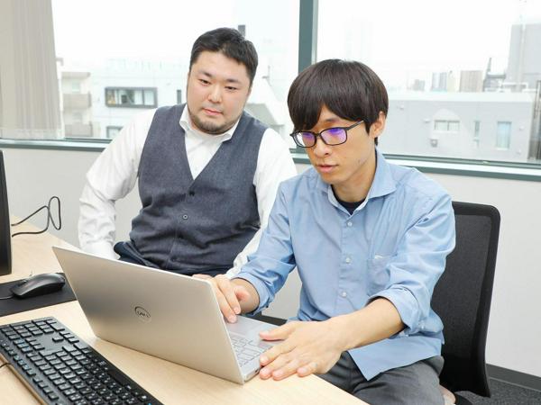 募集している求人：Web開発エンジニア（若手）