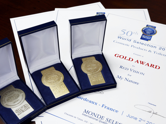 「マイナチュレ」は、2021年度*モンドセレクションの金賞および銀賞を受賞し、国際的に高く評価された
