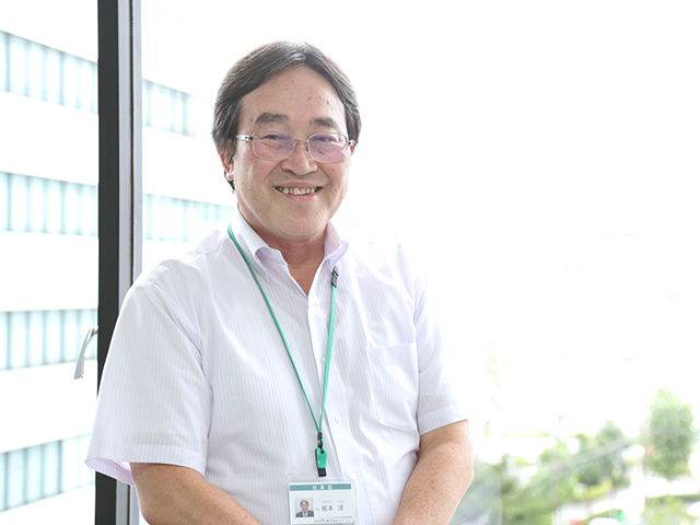 代表取締役　坂本 淳氏
2000年12月に創業して以来、実に20年弱、同社を経営し、現在の規模まで拡大させてきた。