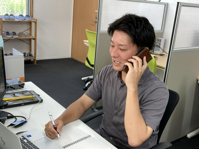 お客様と丁寧に向き合えます●キツイ営業活動はありません／社会人経験が浅い方も歓迎！