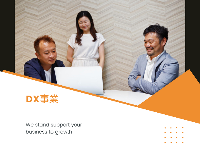 事業内容：DX事業