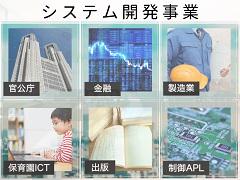 様々な業種・業界のシステム開発