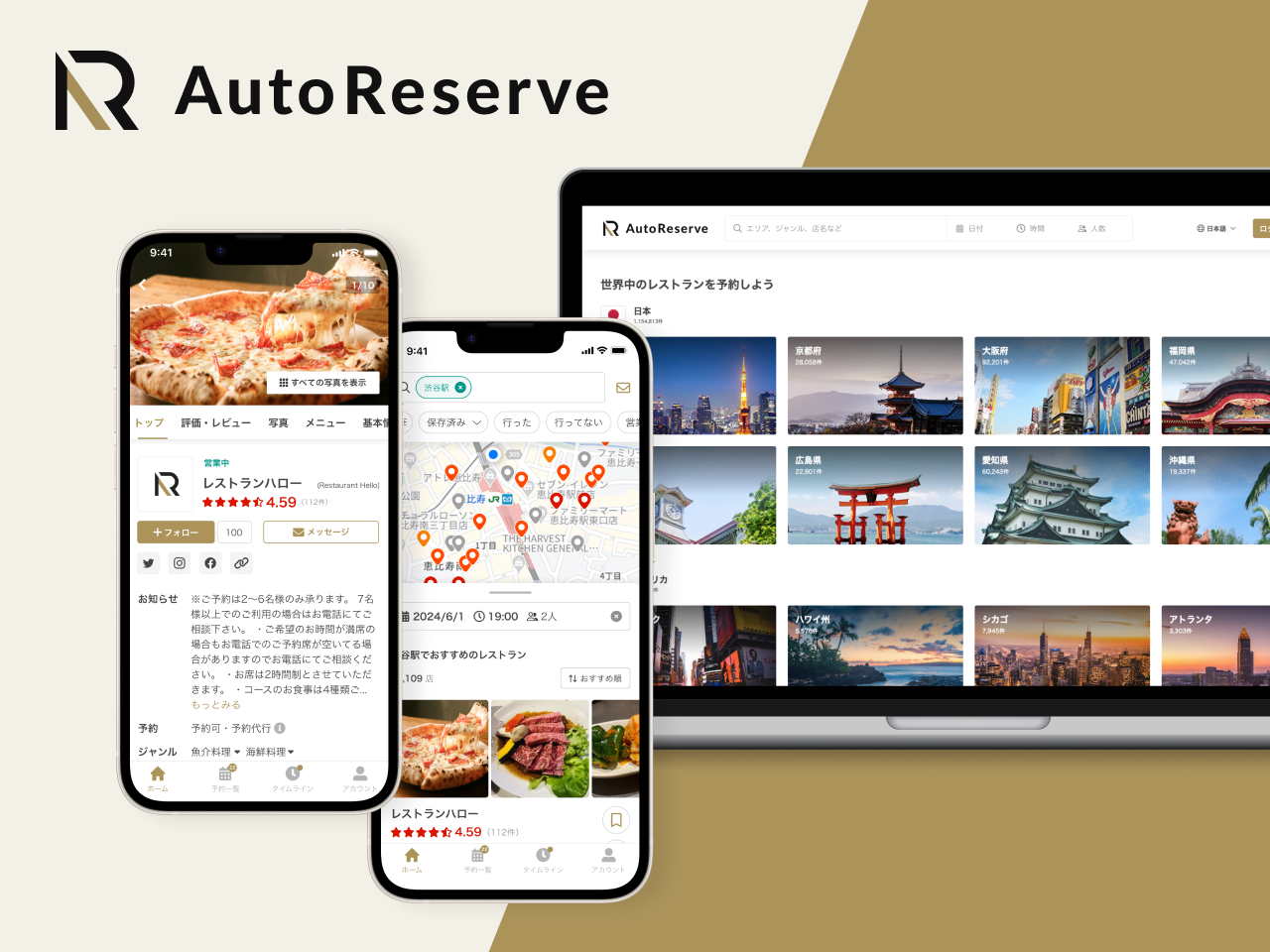 事業内容：AutoReserve