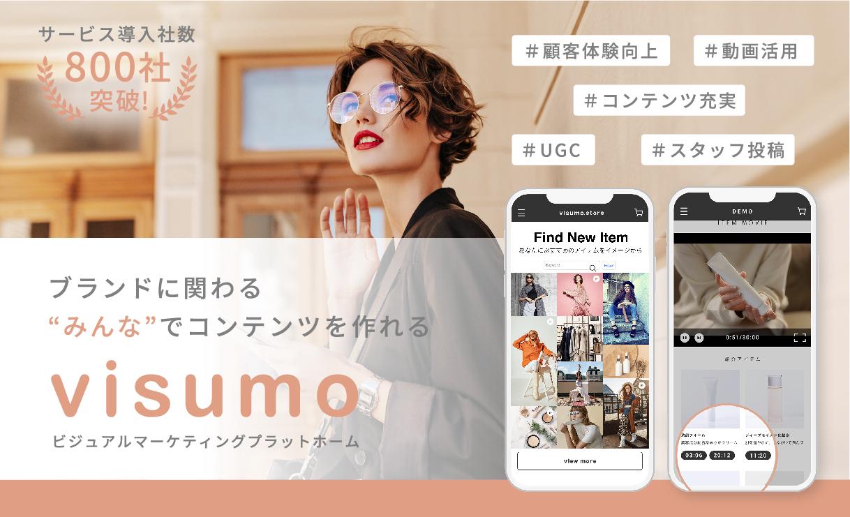 事業内容：ビジュアルマーケティングプラットフォーム「visumo」